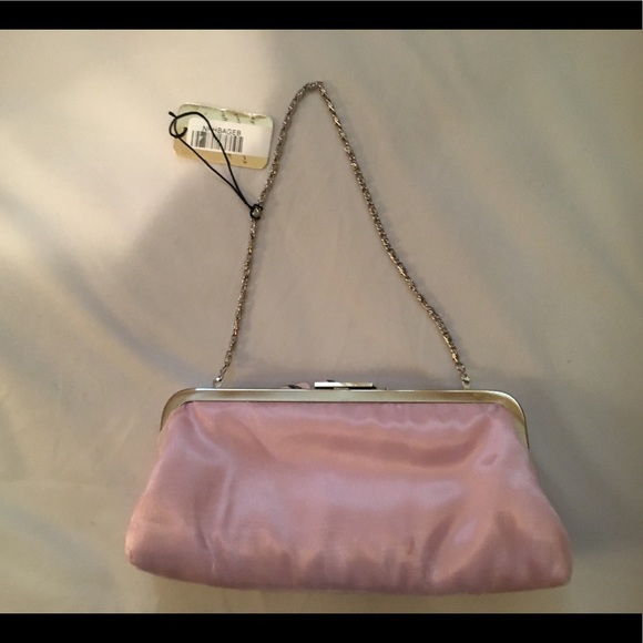 Satin Light Pink Mini Purse - Picture 3 of 4